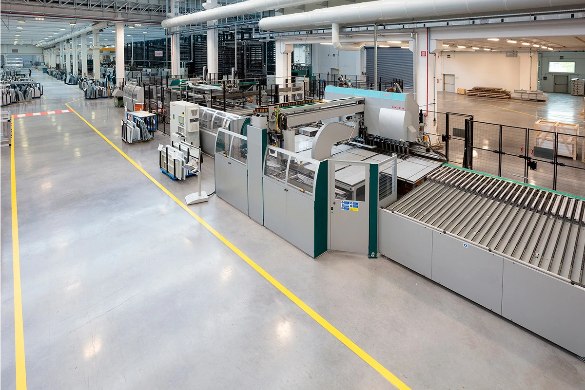 Gallery Le linee produttive