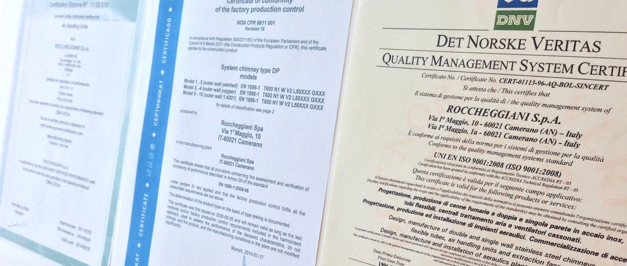 Certificazioni