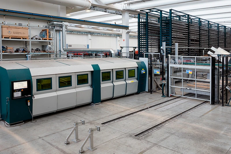 Gallery Le linee produttive